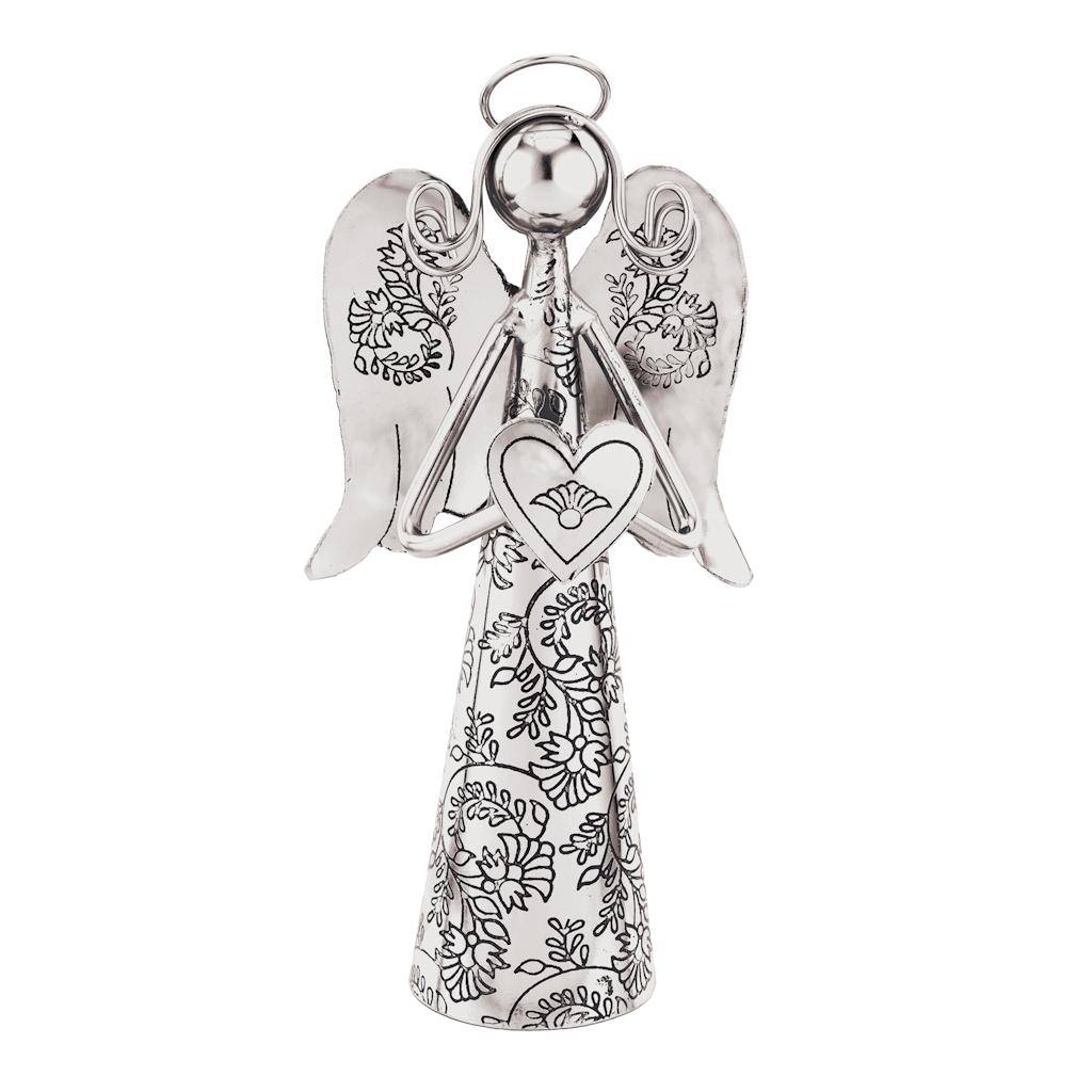 20169 Regal Art & Gift 6in Angel Bell Heart