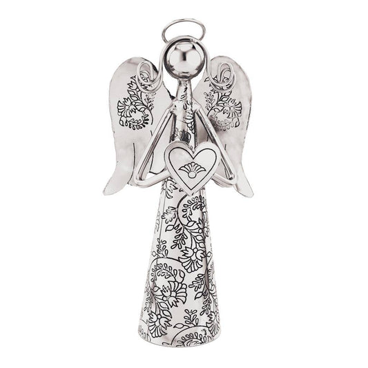 20169 Regal Art & Gift 6in Angel Bell Heart