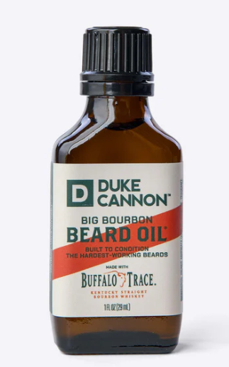 BCBO-BRBN1A Duke Cannon Beard Oil Bourbon 1oz