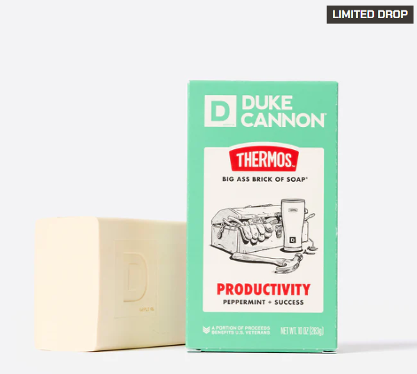 BSBA-PROD10 Duke Cannon Productivity Brick of Soap 10oz