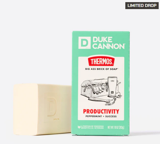 BSBA-PROD10 Duke Cannon Productivity Brick of Soap 10oz
