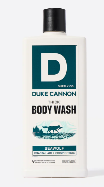 BWTH-SEAW18 Duke Cannon Body Wash Seawolf 18oz