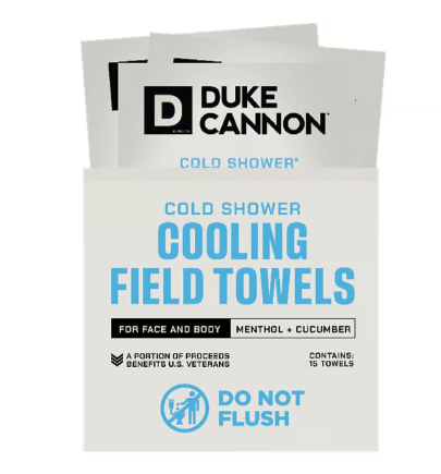 CSSW-TWLBOX Duke Cannon 15ct Cooling Field Towels
