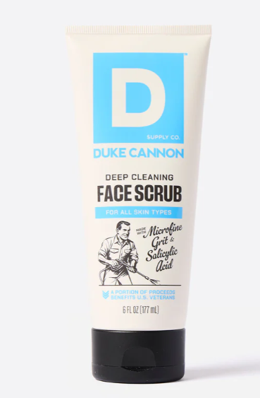 FCFW-DECL6 Duke Cannon Deep Cleansing Face Scrub 6oz