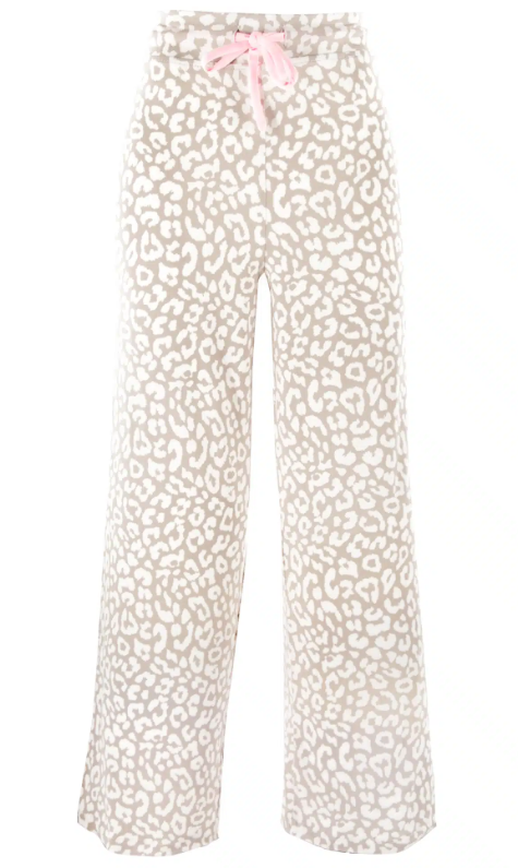 97907 Amanda Blu Taupe Leopard PJ Pants