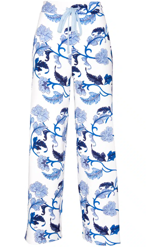97710 Amanda Blu Blu Acanthus Leaf PJ Pants