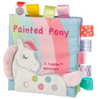 40150 Mary Meyer Taggies Painted Pony Soft Book 6"x6"