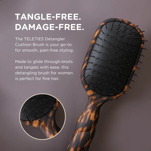 TT-DET-F-001/003 Teleties Detangling Brush for Fine Hair