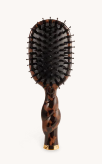 TT-MINI-BOAR-003-G Teleties Mini Boar Bristle Brush