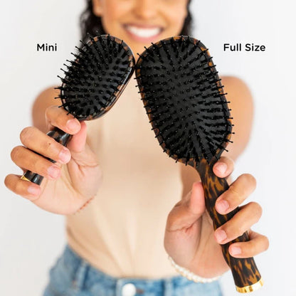 TT-MINI-BOAR-003-G Teleties Mini Boar Bristle Brush