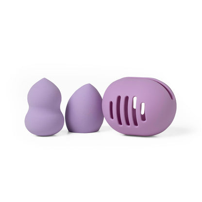 LLOB12 Lemon Lavender On A Blender Make Up Sponges and Case