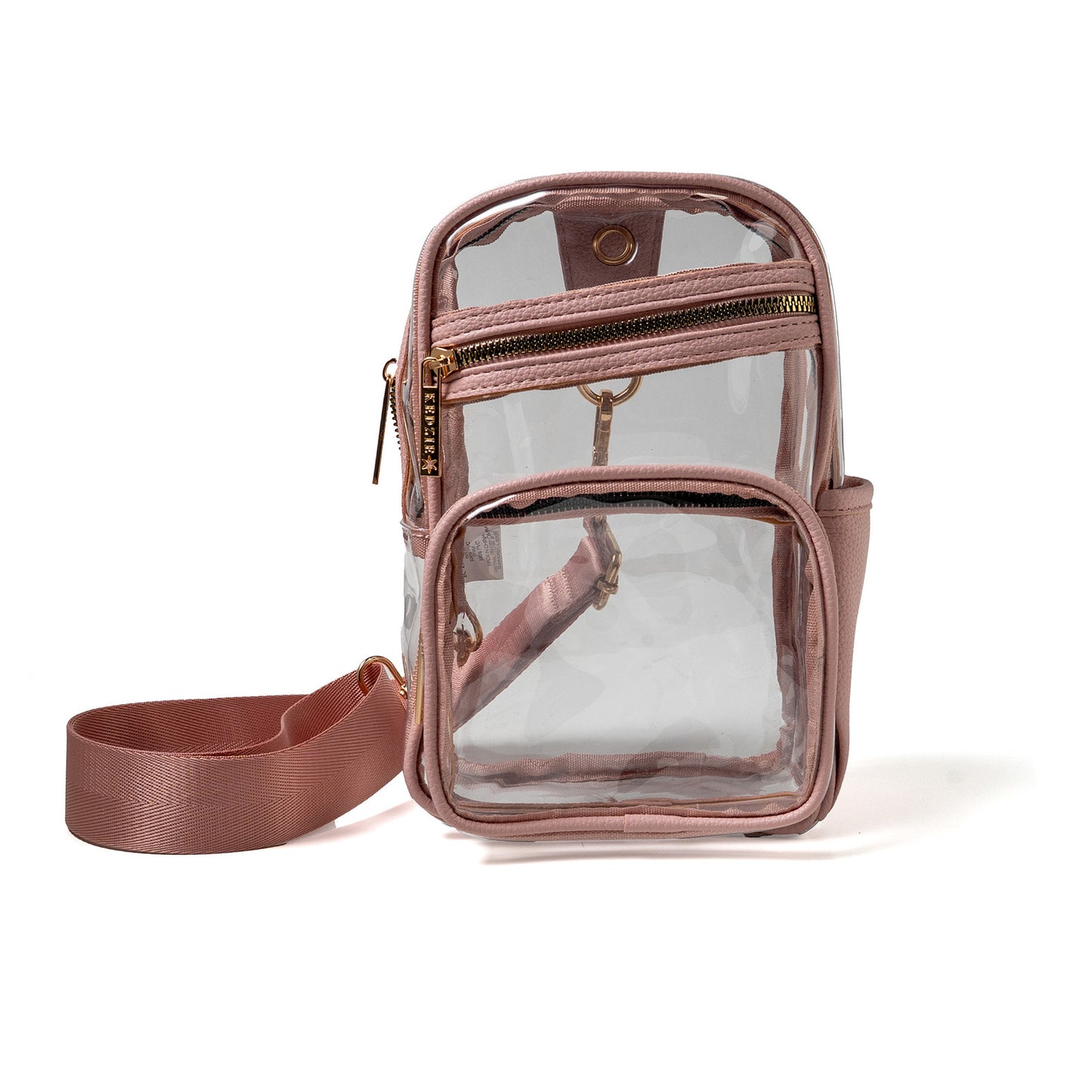 KDZBS-PNK Kedzie Backstage Pink/Clear Sling Bag