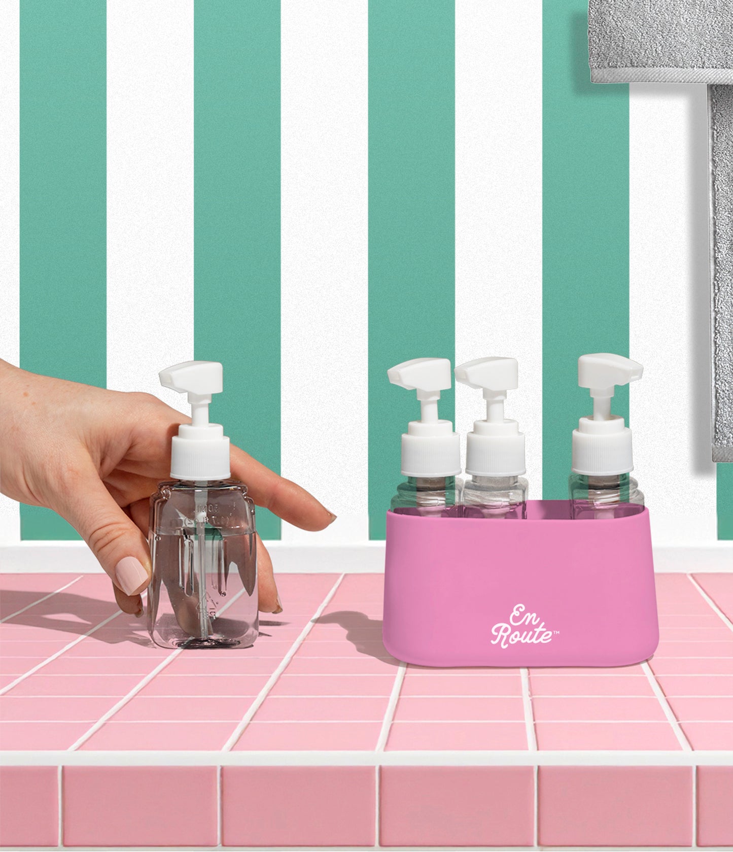 ENTRB12 En Route Bon Voyage Travel Bottle Set