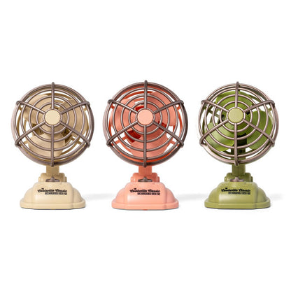 MMRDF9 Modern Monkey The Coolsville Classic Rechargeable Desk Fan