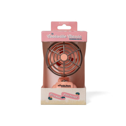 MMRDF9 Modern Monkey The Coolsville Classic Rechargeable Desk Fan