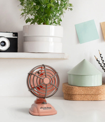 MMRDF9 Modern Monkey The Coolsville Classic Rechargeable Desk Fan