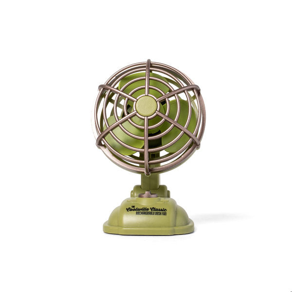 MMRDF9 Modern Monkey The Coolsville Classic Rechargeable Desk Fan