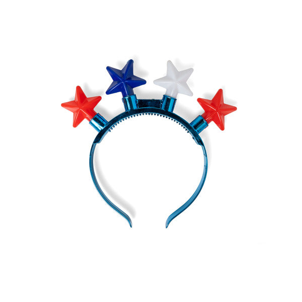 USA-JMBHB USA Flashing Star Headband