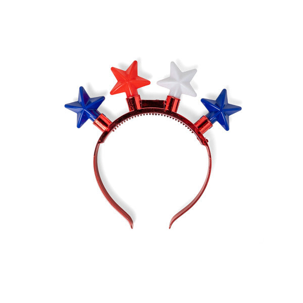 USA-JMBHB USA Flashing Star Headband