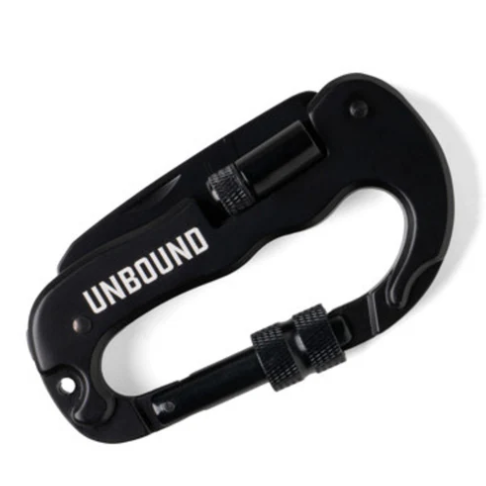 BHUB12 Bunk House Unbound 6 in 1 Carabiner Multitool