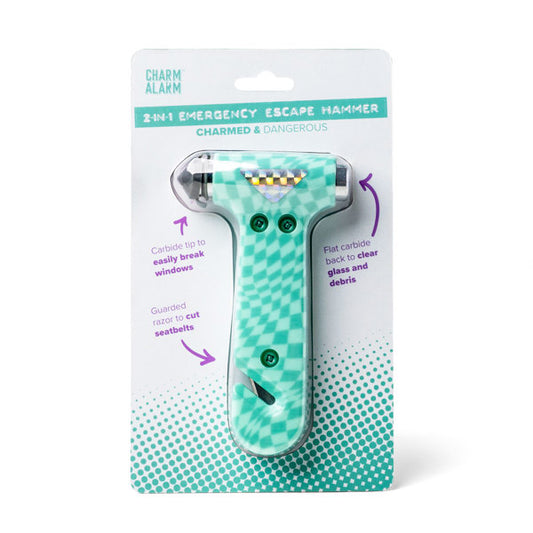 MAYEH24 Charm Alarm 2 in 1 Emergency Escape Hammer