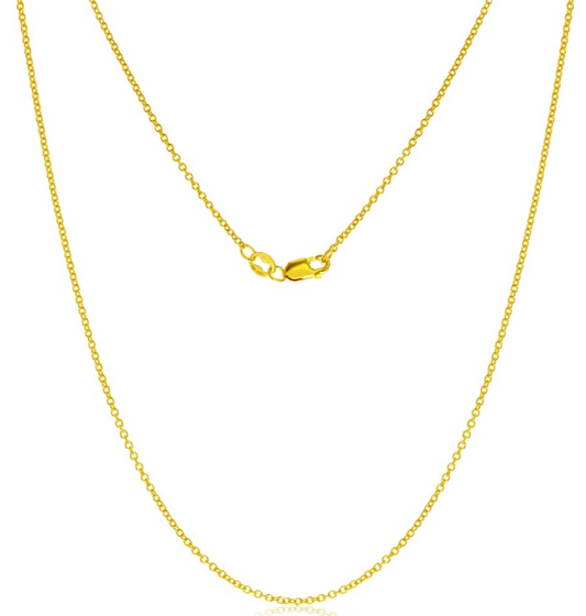 14Q-714 14K Gold Filled 1MM Cable Chain