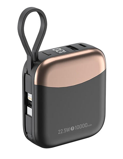 CK1414 10000MAH Black Power Bank