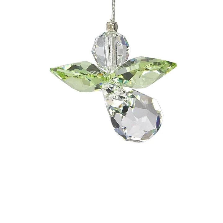 CGPE Woodstock Chimes Crystal Guardian Angel Peridot 0
