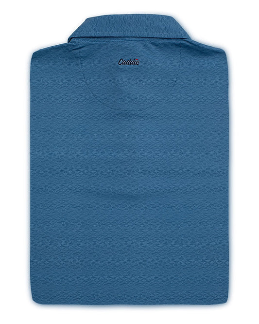 C110 Caddie Wave Polo Blue