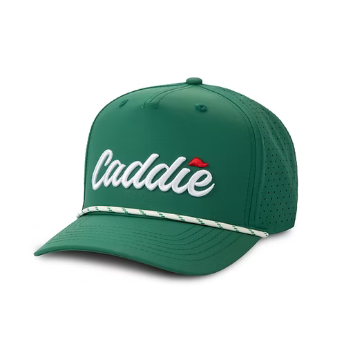 HC-1 Caddie Performance Rope Hat Green/White