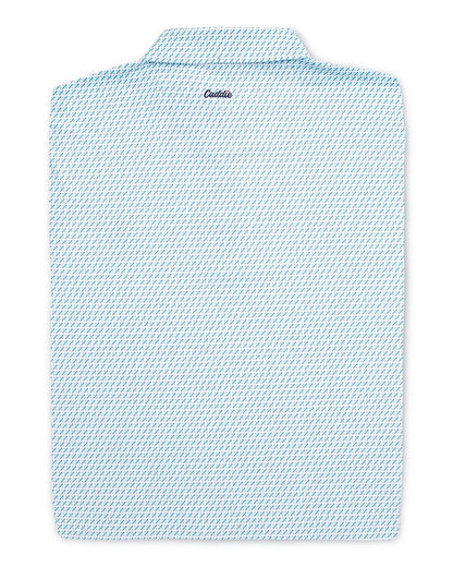 C145Y Youth Caddie X Factor Polo Blue /Green 0