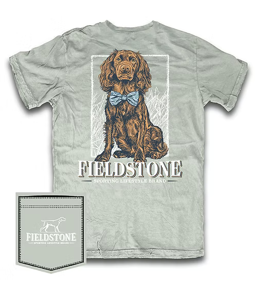 953 Fieldstone Boykin Bowtie Tee Bay