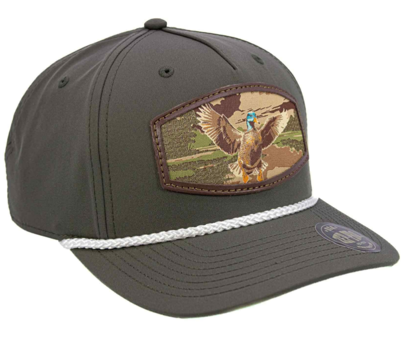 HR8-MALL-BRSD Zep-Pro Mallard Rope Hat Brown/Sand
