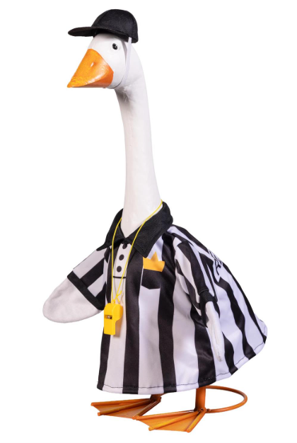 TD84GGS25 Evergreen Porch Goose Referee Outfit