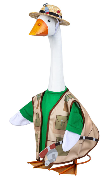 TDPY3GS26 Evergreen Porch Goose Go Fishing Outfit