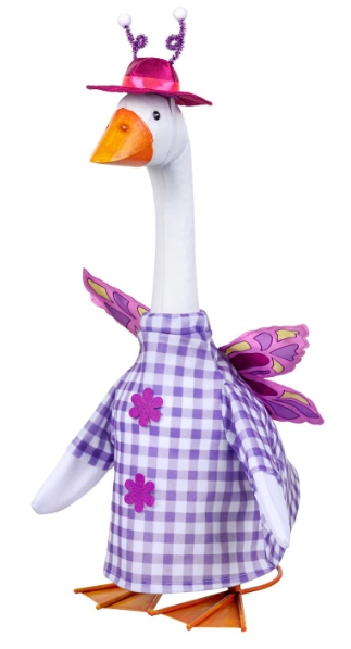TDRJHGS26 Evergreen Porch Goose Butterfly Outfit