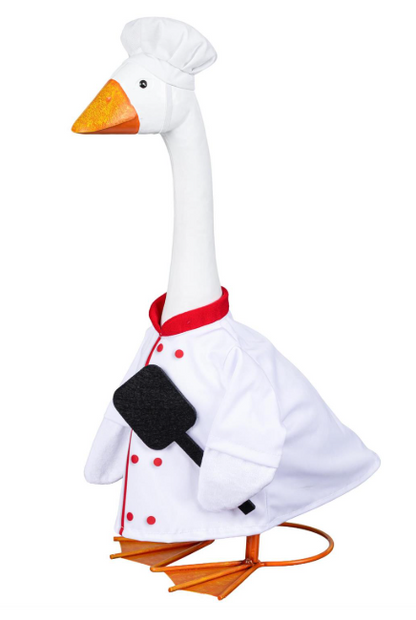 TDWHZGS25 Evergreen Porch Goose Chef Outfit