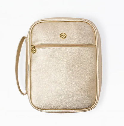 67727 Mary Square Bible Cover Champagne