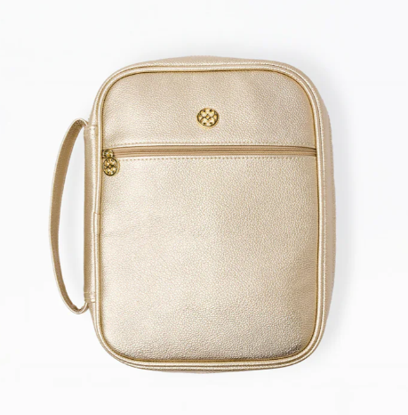 67727 Mary Square Bible Cover Champagne