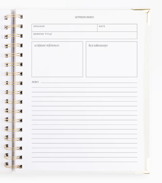 78872 Mary Square Cross Before Me Sermon Notes Journal