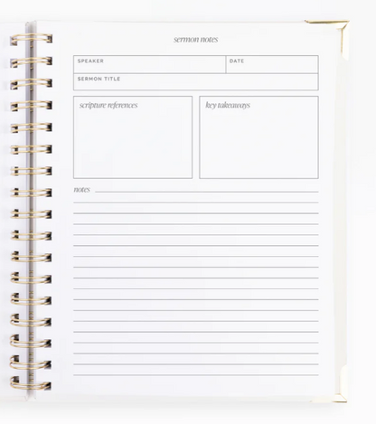 78872 Mary Square Cross Before Me Sermon Notes Journal