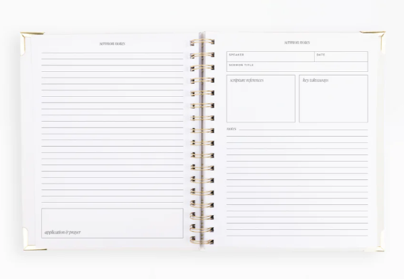 78871 Mary Square Chosen Loved Redeemed Sermon Notes Journal