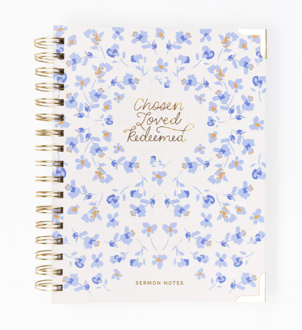 78871 Mary Square Chosen Loved Redeemed Sermon Notes Journal 0