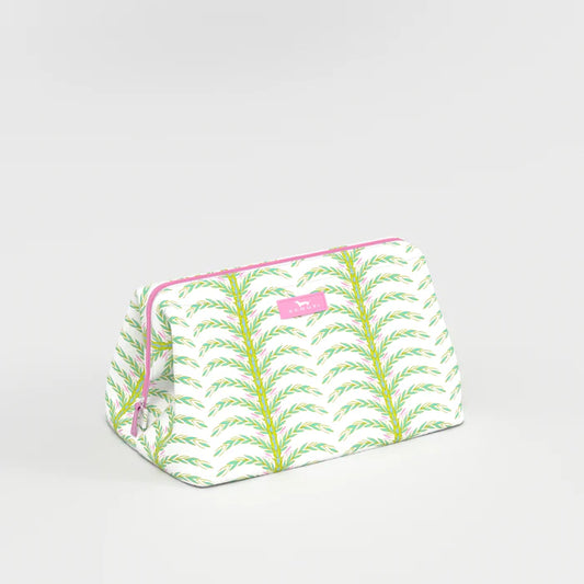 19942 Scout Big Mouth Makeup Bag in Shake Your Palm Palms