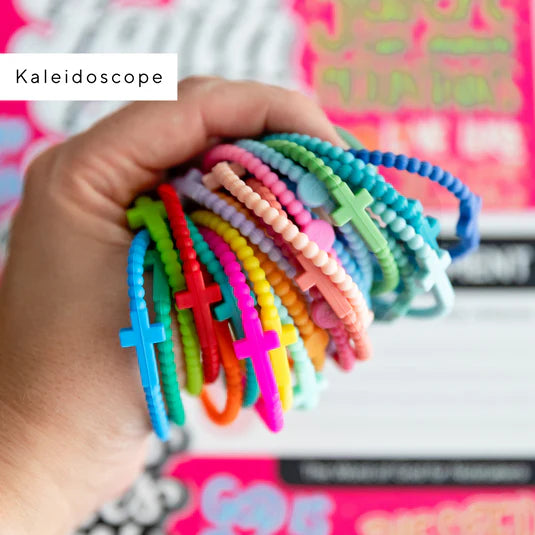 Ryan & Rose Jesus Bracelet - Medium Kalidoscope