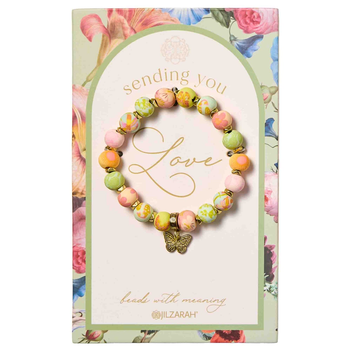 495-378 Jilzarah Bloom Sending Love Bracelet
