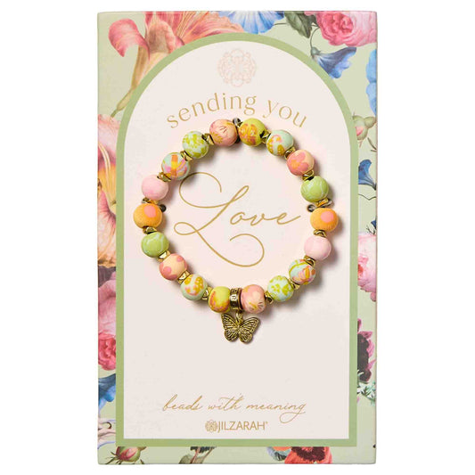 495-378 Jilzarah Bloom Sending Love Bracelet
