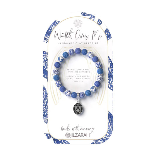 495-382 Jilzarah Blue Watch Over Me Bracelet