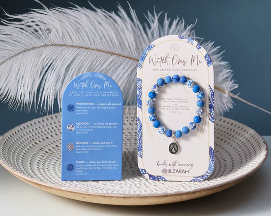 495-382 Jilzarah Blue Watch Over Me Bracelet