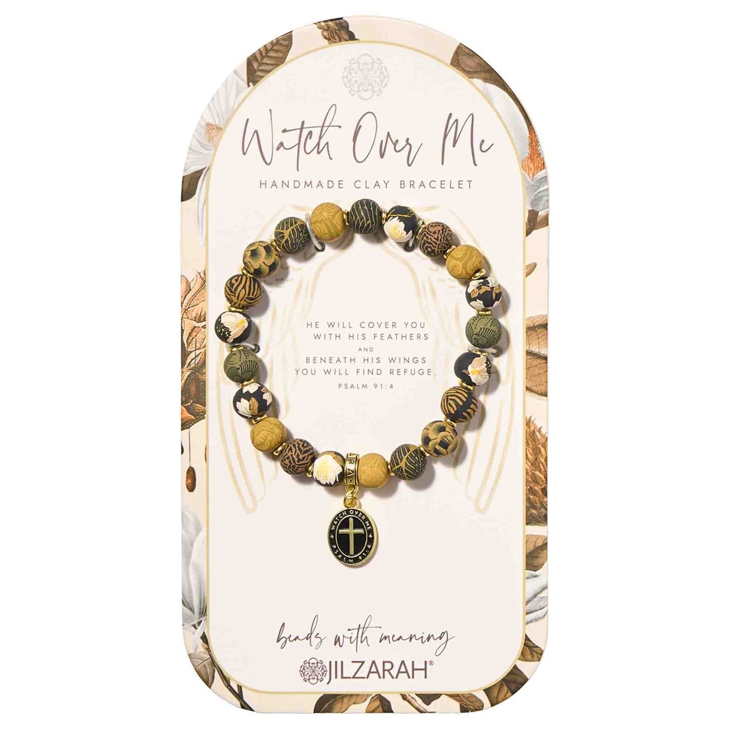495-383 Jilzarah Brown Watch Over Me Bracelet